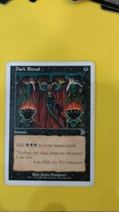 2001 Magic The Gathering Deckmasters Dark Ritual - Picture 1 of 2