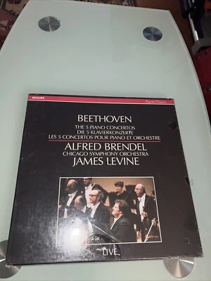 Beethoven The 5 Piano Concertos Alfred Brendel 4 Lp Box Set Sealed New Philips - Image 1 of 4