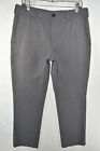 Bluffworks Gramercy Tailored Fit Gray Chino Pant Size Measures 33x28.5 *ALTERED*