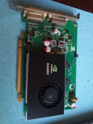 GPU Scheda Video NVIDIA Quadro FX 380 256MB 128-bit GDDR3 PCI Express Desktop - Immagine 1 di 3