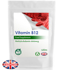 High Strength Vitamin B12 (Methylcobalamin 1000mcg) Tablets, Skin Nails Hair, UK