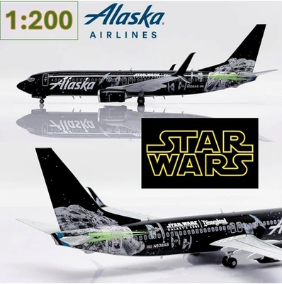 JC Wings 1/200 SA2014 Boeing 737-800 Alaska Airlines "Star Wars" - Immagine 1 di 4