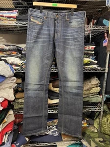 DIESEL ZATINY 0073n REGULAR BOOTCUT  JEANS W33 L34 33x34 33/34 33x34,65" - Picture 1 of 7