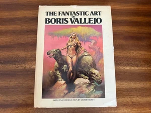 The Fantastic Art of Boris Vallejo (1978, Hardcover) FREE SHIPPING - Foto 1 di 3