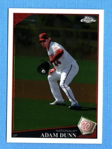 2009 Topps Chrome #157 Adam Dunn Washington Nationals - Picture 1 of 1