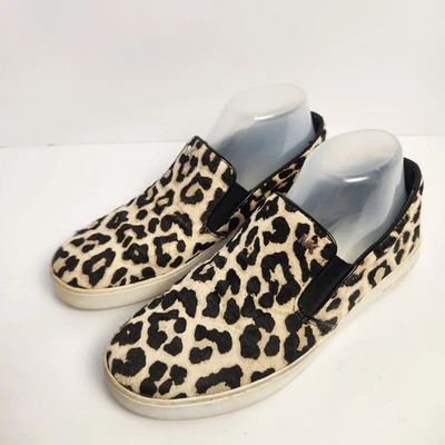 Zapatos sin cordones Michael Kors Keaton con estampado de guepardo de leopardo pelo de becerro talla 8M Foto 1 de 4