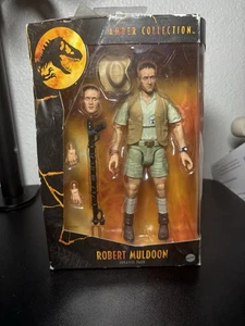 Figura de acción Mattel Jurassic Park Amber Collection Robert Muldoon 6" - Imagen 1 de 6