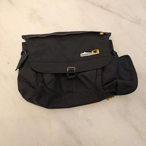Borsa messenger uomo Mountainsmith Adventure Office nera poliestere tasche interne - Foto 1 di 7
