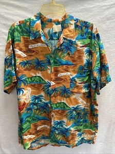 Camisa deportiva nacional de colección de Manhattan rayón jamaicano - Imagen 1 de 5
