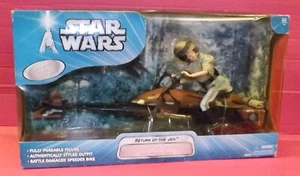 Hasbro Star Wars Saga 12" Princess Leia Speeder Bike Return Of The Jedi - Picture 1 of 3
