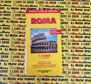 Book Cartina ROMA piante di citta' 1.13 000 DEAGOSTINI (L19) - Foto 1 di 1