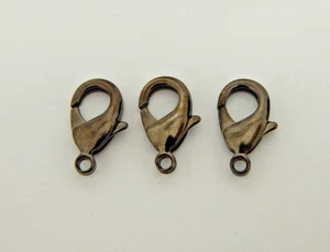 Verschluss Karabiner 18,8 mm Rotguss Messing insgesamt 3 Stück - Bild 1 von 3