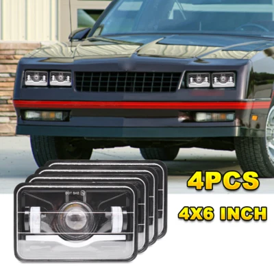 Faros LED H4656 4x6" más brillantes para Kenworth T400 T600A T800 W900 Foto 1 de 4
