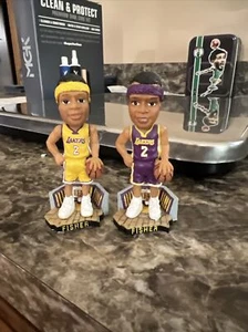 Menge 2 LA Lakers Derek Fisher Mini Wackelköpfe Lila Gold FOCO Legends - Bild 1 von 13