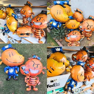 PARTYPALACEUSA Dogman cat kid man Balloons happy birthday theme supplies decoration party latex