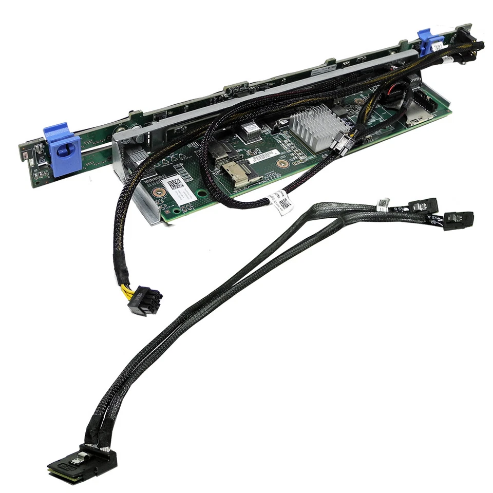 DELL SAS Backplane Assembly 10x2.5” PowerEdge R620 059VFH 03971G 0Y028W + Cable - Image 1 of 3