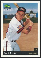 1990 1993 ProCards 1991 Classic Best Boise Hawks Minor League Baseball card PICK