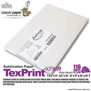 Papel de transferencia por sublimación *** Texprint *** Pack de 110 hojas ¡¡ENVÍO GRATUITO!!! - Imagen 1 de 1