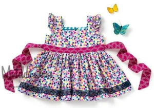 Girls Matilda Jane Platinum Pink Confetti Loves Me Top Size 8 NWOT (3/4) - Picture 1 of 10