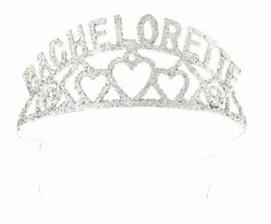 Forum Novelties Party Bachelorette Glitter Tiara - Picture 1 of 2