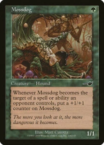 1x Mossdog - LP - Nemesis - SPARROW MAGIC mtg - Picture 1 of 1