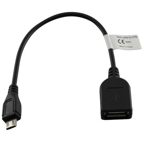 Micro USB OTG Cable for Samsung Galaxy S3 S4 S5 Galaxy Tab Adapter USB Stick - Image 1 of 1