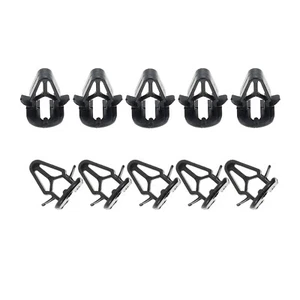 10X Plastic Trim Clips 9132876 Fit For Volvo 850 S40 V40 V50 V70 Xc20 Xc70 - Picture 1 of 8