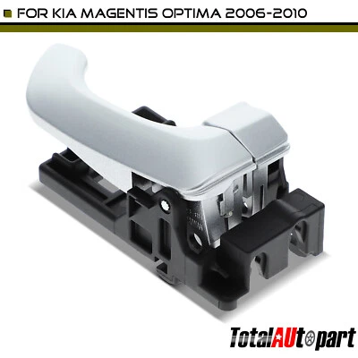 Manija de puerta interior plateada para Kia Optima Magentis delantera derecha o trasera derecha Foto 1 de 4