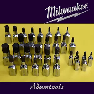 Milwaukee 3/8" & 1/4" Drive Shockwave Impact Duty Hex & Torx Bit Socket, Choose - Picture 1 of 33
