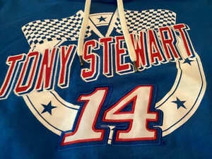 Tony Stewart #14 NASCAR Hoodie Men’s Medium NWT - Picture 1 of 11
