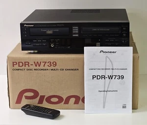 Pioneer PDR-W739 CD Player/Recorder/Multi-CD Changer, original box & manual - Picture 1 of 15