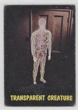 1964 Topps Bubbles Outer Limits Printed in USA Transparent Creature #3 0s4