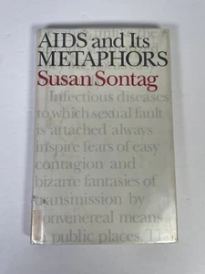 AIDS and Its Metaphors Susan Sontag 1989 Hardcover USED NOTE MARKINGS. - Bild 1 von 15