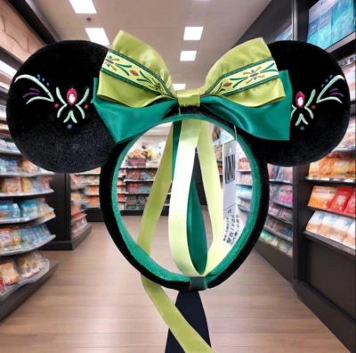 Disney-Resort Diadema Anna Frozen Fantasy Springs Orejas Minnie Japón Tokio EE. UU. Foto 1 de 4