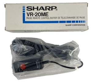 Sharp VR-20ME Pause Remote Control New in Box - Picture 1 of 7