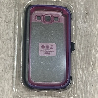 Nueva Funda y Clip Serie Otterbox Defender para Samsung Galaxy S III- - Púrpura Foto 1 de 4