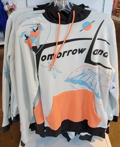 Disney Parks Disneyland Tomorrowland Sweatshirt Hoodie 2024 Neu Gr. Medium - Bild 1 von 2