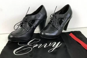 ENVY Women's Leather Laceup Heels NIB Size 7.5 - Picture 1 of 9