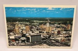 Postcard A Tophouse View of San Antonio, Texas Aerial View - Picture 1 of 2