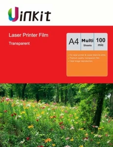 A4 OHP Film Overhead Project Film Clear for Laser Jet Printer 210x297 Uinkit - Picture 1 of 8