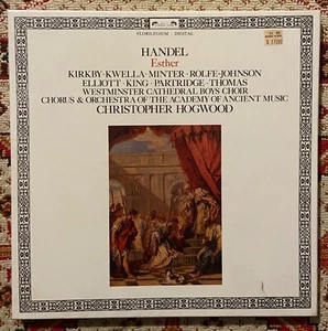HANDEL - ESTHER 2-LP BOX SET NEW SEALED HOGWOOD L'OISEAU-LYRE VINYL - Imagen 1 de 3