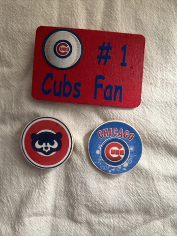Chicago Cubs magnets - pkg of 3 Cover