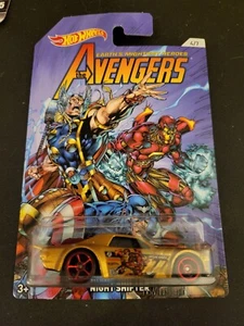 2019 Hot Wheels AVENGERS 4/7 NIGHT SHIFTER New Near Mint - Picture 1 of 2