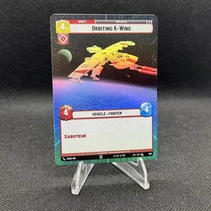 Orbiting K-Wing (Hyperspace Foil) (Star Wars Unlimited) Foil - Picture 1 of 3