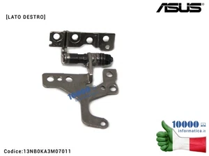 Cerniera Hinge [DX] ASUS F512 X512 X512D X512DA X512F X512FA X512U X512UA F512J  - Afbeelding 1 van 1