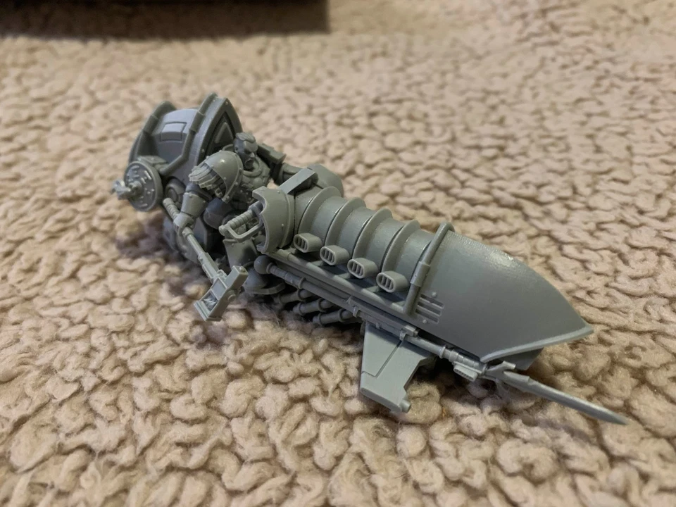 Warhammer: 30K - Horus Heresy - White Scars - Golden Keshig Champion - Used - Image 1 of 1