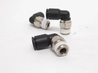 195216 New-No Box; Legris 3109 56 11 Lot-3 Elbows 90Deg; 1/4"PTC x 1/8NPT - Image 1 of 4