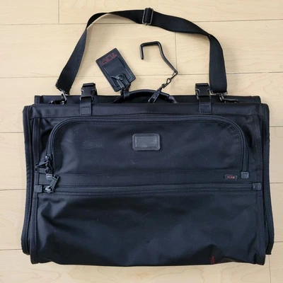 TUMI Tri-Fold Carry-On Garment Bag Ballistic Nylon Black 22133DH  - Image 1 of 4