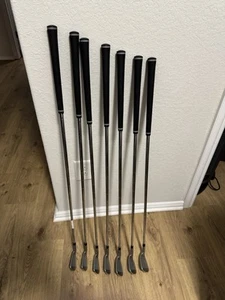 Ping S55 Black Dot Iron Set 4-Pw CFS X Stiff Excellent Condition - Picture 1 of 6