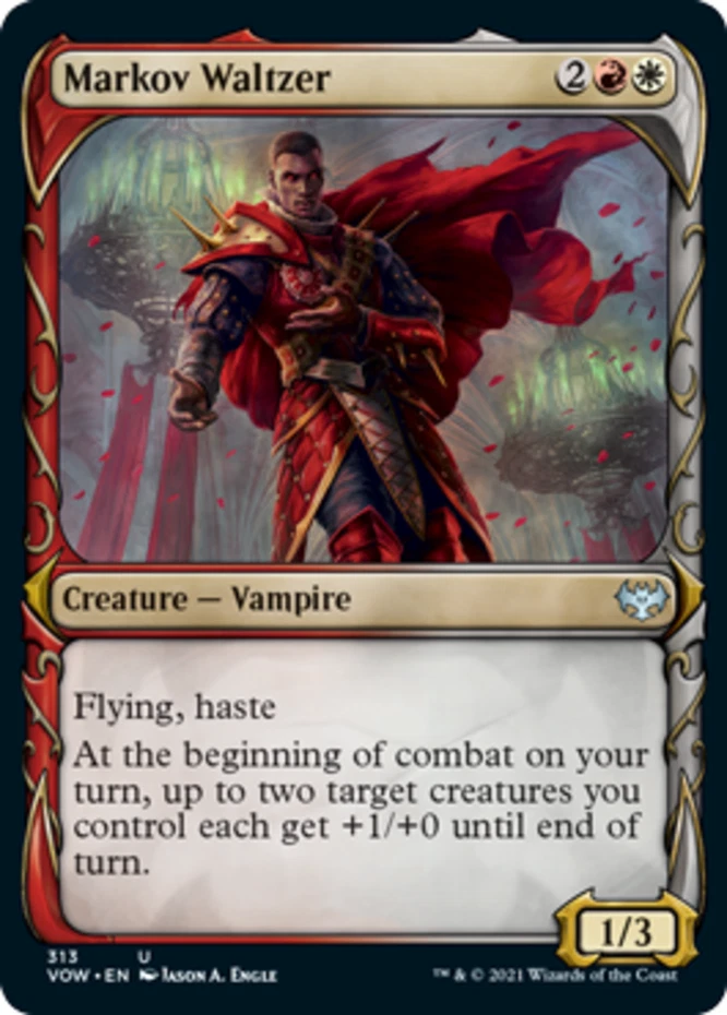 x1 Markov Waltzer - Showcase - Innistrad: Crimson Vow - NM - MTG - Image 1 of 1